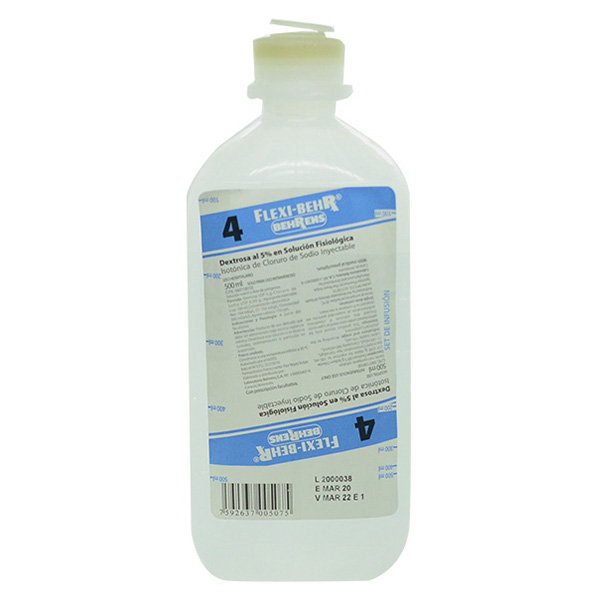 SOLUCION GLUCOFISIOLOGICA 5-0.9% N4 500ML (BEHRENS)